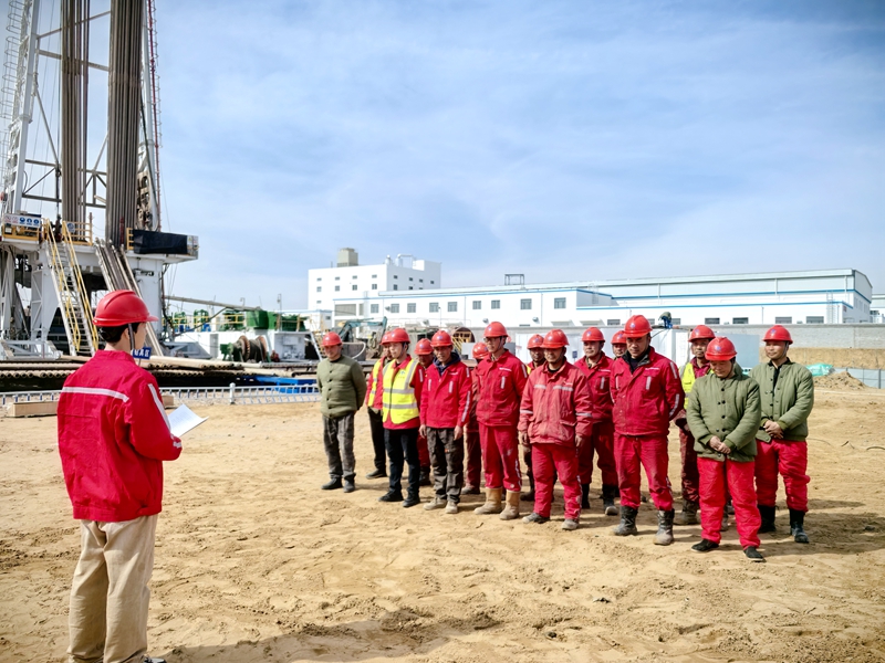 151744700415290145.jpeg 一三一公司陕北地质勘察工程项目经理部结合项目实际,从严从实从细做好安全生产工作,加大对生产施工现场安全管理,严格落实风险防控措施,认真开展安全隐患排查整改,多措并举筑牢春季安全防线,确保安全生产工作有序开展。(王军平) (3)_副本.jpg