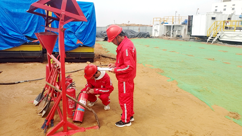 151744700436655878.jpeg 一三一公司陕北地质勘察工程项目经理部结合项目实际,从严从实从细做好安全生产工作,加大对生产施工现场安全管理,严格落实风险防控措施,认真开展安全隐患排查整改,多措并举筑牢春季安全防线,确保安全生产工作有序开展。(王军平) (4)_副本.jpg